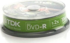 Resim DVD-RW CAM 10 lu 30min 1.4GB CAKE BOX 