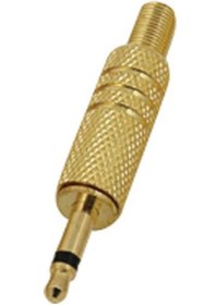 Resim Tenon 3.5mm Mono Altın Jak (10'LU PAKET) 