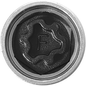 Resim Suofeng Audi A6 A3 A4 A5 Tt İçin 17mm Çelik Kilitli Bijon Anahtarı - Hırsızlık Önleyici Bijon Somunu Açma Aleti 