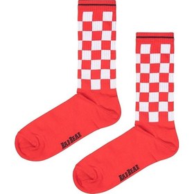 Resim Bad Bear 20.02.02.003-c54 Skater Tall Erkek Çorap Kırmızı 