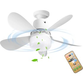 Resim Cata E27 Duy Uyumlu 30W Led Aydınlatmalı 5 Pervaneli Tavan Vantilatörü - Pratik ve Şık Serinletici 