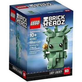 Resim LEGO Brickheadz 40367 Özgürlük Heykeli 153 Parça 