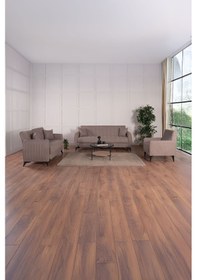 Resim Kilim Mobilya Linda Koltuk Takımı 3 2 B Açık Kahverengi 