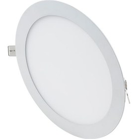 Resim Cata Ct-5169 10 Adet 18W Slim Led Panel Armatür Alüminyum Kasa Beyaz 