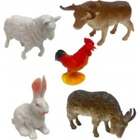 Resim 828-13 Pvc De 6li Çi̇ftli̇k Hayvanlari 72 