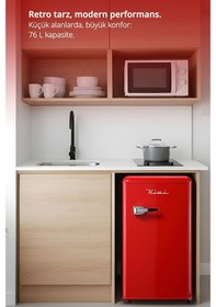 Resim Kiwi KRF-2576 76 L Mini Buzdolabı 