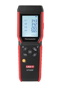 Resim Uni-t Ut325f Akıllı Yüksek Hassasiyetli Dijital 4 Kanallı Temaslı Termometre 