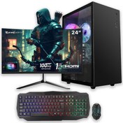 Resim e-Vix Drysus i5 4440 24" 16GB 512GB SSD RX 550 4GB FreeDOS Oyuncu Masaüstü Bilgisayarı İzoly