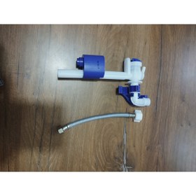 Resim Nova gömme rezervuar flatörü şamandıra 1/2 dirsekli fleksli 