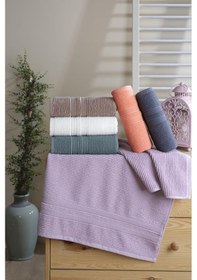 Resim Joli 6'lı El Yüz 50x90 Havlu Seti Çok Renkli 