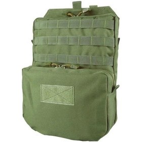 Resim Taktikal Tk1003 Molle Suluk Yelek Eklenti Çantası Haki 