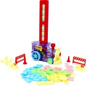Resim Happy Toys Pilli Domino Yerleştiren Tren 