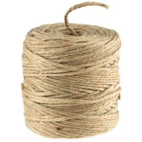 Resim Ekodoğa Jüt Halat 3 Mm 20 Metre Ip Halat Hasır Ip Dekor Ipi Jüt Kendir Jüt Çuval Ipi 