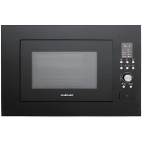 Resim Silverline Mw9018b01 Siyah Ankastre Mikrodalga Fırın 