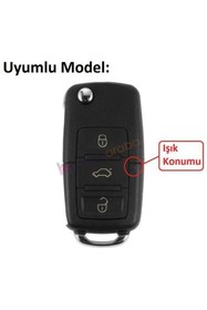 Resim EBG İSTANBUL Vw Golf Polo Jetta Bora Passat Transporter (DÖNÜŞÜM ÇEVİRİCİ ANAHTAR KABI) LOGOLU 