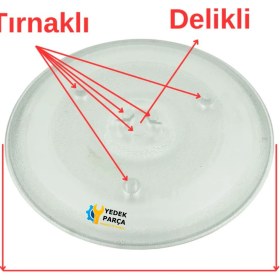 Resim Arnica Uyumlu AA172BPROCHEF Mikrodalga Fırın Cam Tepsi 