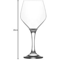 Resim Nacario Ella 6'lı Beyaz Şarap Kadehi 