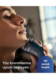 Resim Philips 1000 Serisi Elektrikli Tıraş Makinesi - S1134/00 60 DK 