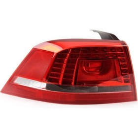 Resim Volkswagen Passat 2011 - 2014 Model Arka Sol LED Li Stop Lambası Hella Marka 3AE945207B 