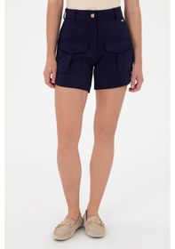 Resim U.s. Polo Assn. Kadın Lacivert Şort Örme 50281899-vr033 Lacivert 