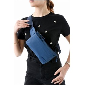 Resim 571 Collections Çok Cepli Bel Çantası Unisex Mavi Model: 571-13-9r Mavi 