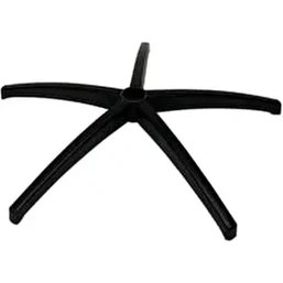 Resim Oyuncu Koltuğu Yedek Parça Siyah Boyalı Metal Ayak 