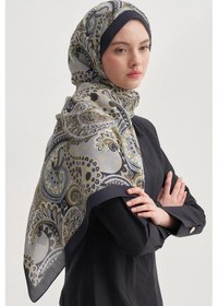 Resim Carell Rosella Lacivert Nilla Pamuklu Şal Çok Renkli 