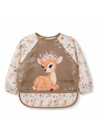 Resim Bebechi Bambino Kids Uzun Kollu Mama Ve Aktivite Önlüğü 6-24 Ay Açık Kahverengi 