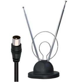Resim Karachil Powermaster Pm-4968 Tv Üstü Dünya V Anten Sehpalı Siyah 