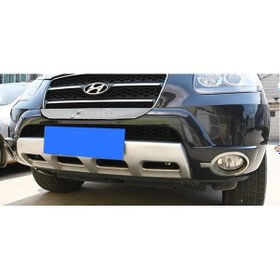 Resim Hyundaı Santa Fe 2007-2012 Ön Difüzör - Santafe Ön Koruma 