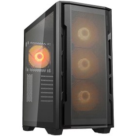 Resim Cougar UNIFACE 750W 80+ 4x120mm RGB CGR-5C78B-RGB Mid-Tower Temperli Cam Siyah Gaming (Oyuncu) Kasa 