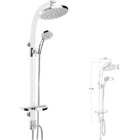 Resim Mistillo Advance Rain Duş Sistemi - Mrs04 