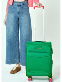 Resim Benetton Kabin Boy Valiz Bnt2700-03 Yeşil Yeşil 