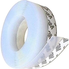 Resim Mrt Bilişim Pencere ve Kapı Eşiği Bandı Kendinden Yapışkanlı Silikon Şerit 2,5 cm x 5 Metre 