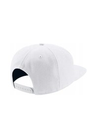 Resim Nike Sportswear Pro Swoosh Snapback Cap Hat Unisex Şapka Beyaz Beyaz 