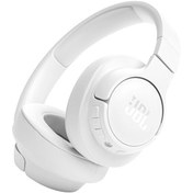 Resim JBL Tune T720BT Wireless Bluetooth Beyaz Kulak Üstü Kulaklık 