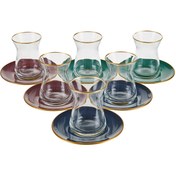 Resim Rakle Elegant 12 Parça Çay Seti - 132 ml 