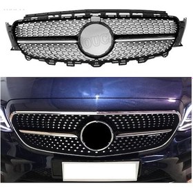 Resim Mercedes W213 Diamond Amg Ön Panjur Izgara Seti 2019+ 