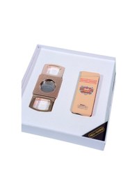 Resim Cohiba Özel Seri H. Upmann Çakmak Kesici İkili Krem Puro Seti - Tr9113 