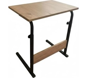 Resim TNO Laptop Sehpası, Çalışma Masası, Yan Sehpa | Yükseklik Ayarlı, Ergonomik, Taşınabilir | Ev & Ofis - Atlantik Çam - 60x40 