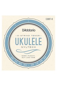 Resim Hype Store D'Addario EJ88T-8 8 telli Tenor Ukulele için naylon tel 