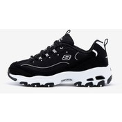 Resim Skechers D'Lites - March Forward Kadın Siyah Sneakers 13148 Bkw Siyah 