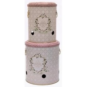 Resim Karokstore Patates Soğan Kovası - Sebzelik - Patates Soğanlık Sepeti, Rosy (Rosy) 