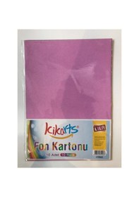 Resim Fon Kartonu 24x34 10 Lu Karışık Renk 1 Paket -1 Düzine 12 Paket 12x10 :120 Adet Karışık 10 Farklı Renk 