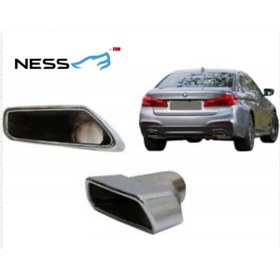 Resim NESS EXHAUST SYSTEMS Bmw F10 Uyumlu Sağ-sol Egzoz Ucu 