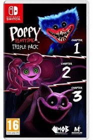 Resim Maximum Games Poppy Playtime Triple Pack Switch Korku ve Bulmaca Oyunları 3'ü 1 Arada 