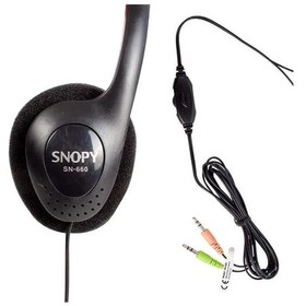 Resim Snopy Sn-660 Multimedya Mikrofonlu Kulaklık 