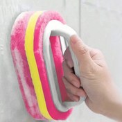 Resim Temizlemesi Kolay Sihirli Sünger Fırçası - Mutfak ve Banyo Yüzeyleri, Cam, Duvarlar, Tuvaletler ve Seramikler için İdeal - Dayanıklı Plastik, Güce İhtiyacı Yok - Mükemmel Ev Temizleme Gereksinimi, Cadılar Bayramı ve Yılbaşı Hediyeleri için Harika, Banyo Temizleme Aracı|Ergonomik Sap|Dayanıklı Plastik Fırça 