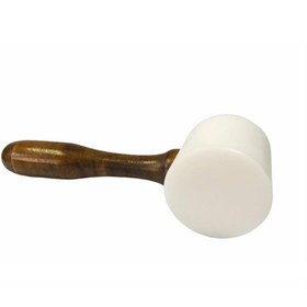 Resim srtfootcare Ahşap Saplı Plastik Tokmak (çekiç) No:3 Deri El Aleti 