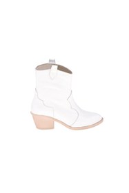 Resim Moosefield Kadın Hakiki Deri Beyaz Kovboy Bot 